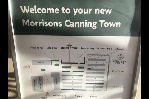Morrisons Canning Town store plan